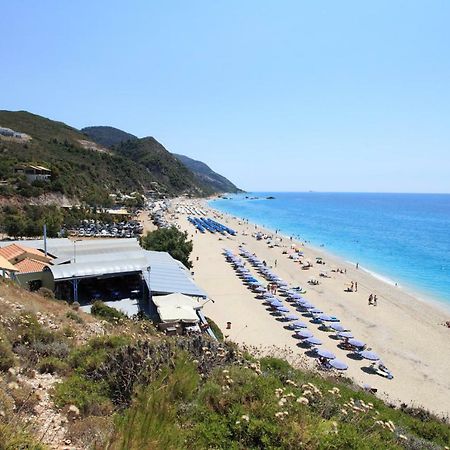 Theocharis Bros - Studios Apartments Ayios Nikitas Bagian luar foto